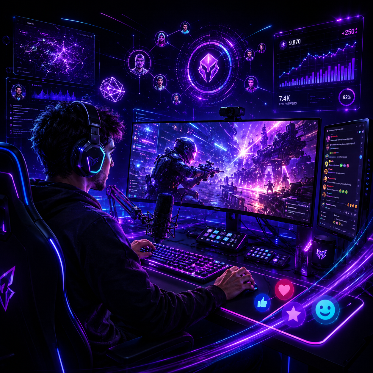 ntwrkzro gaming visual 1