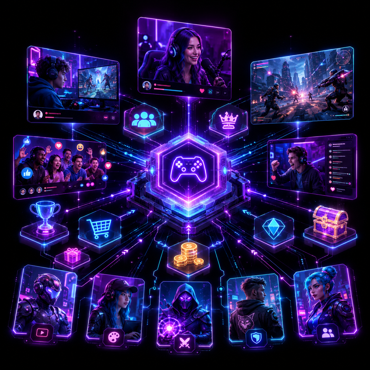 ntwrkzro gaming visual 3