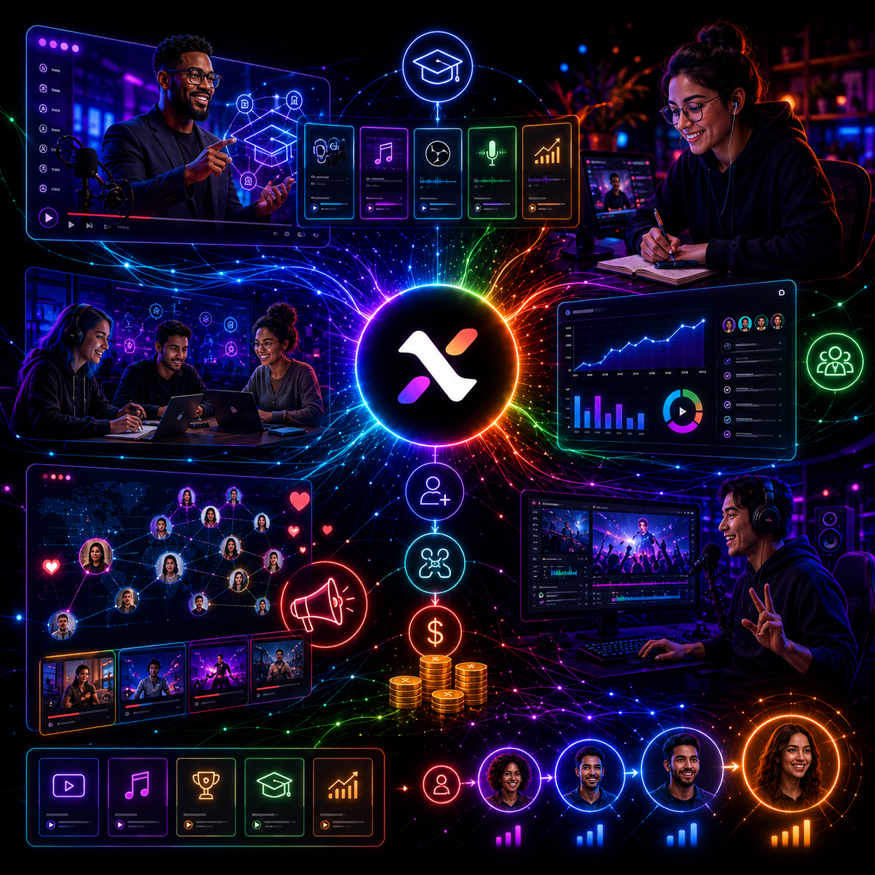 ntwrkzro creator network visual 3